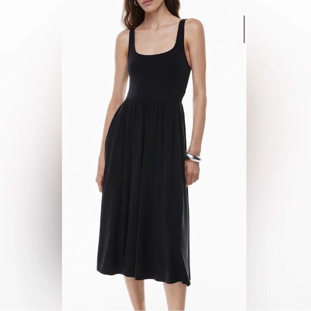 Wilfred Black Midi Tank Dress